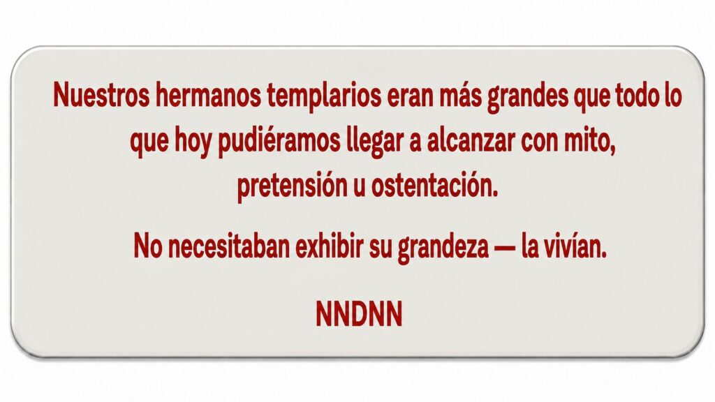 Español-2 declaración sobre los verdaderos valores y principios templarios + NNDNN