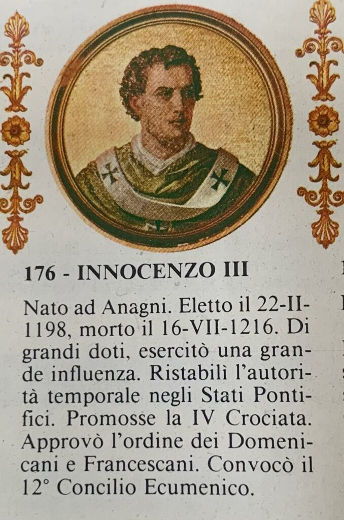 El papa Inocencio III
