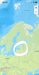 Mapa del norte de Europa