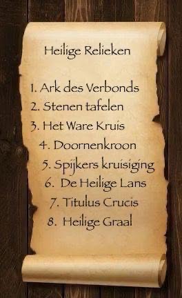 Perkament met Relieken