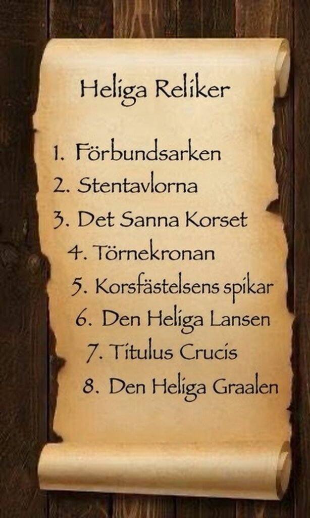 Reliken lista Sverige