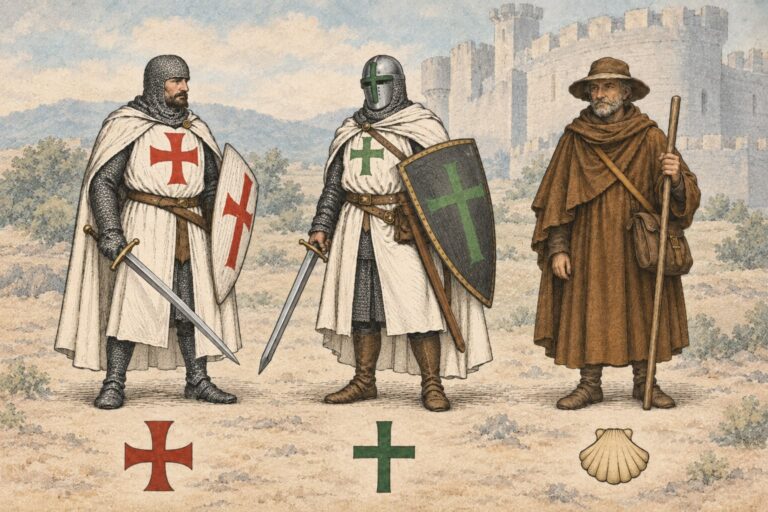 Templar, Crusader, and pilgrim.