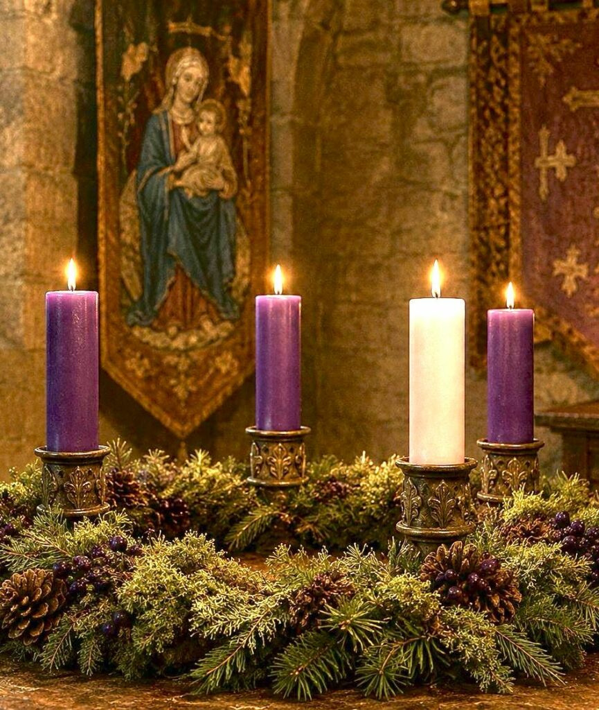 advent kaarsen