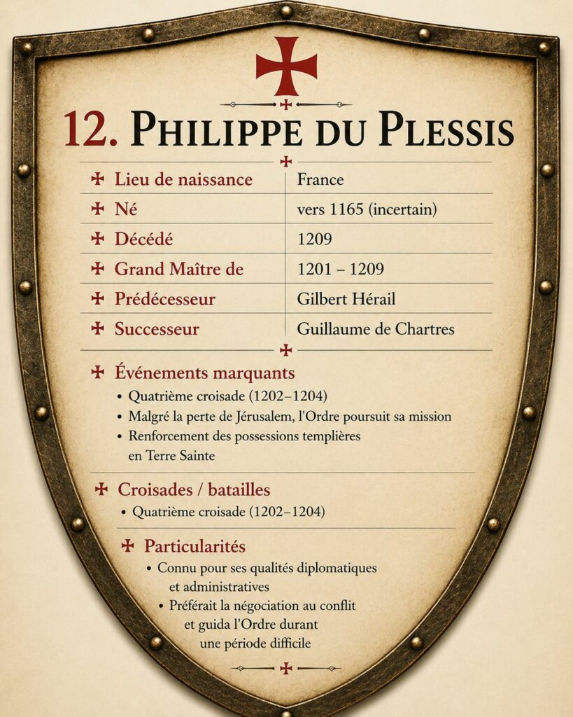 bouclier Philippe du Plessis