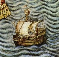 Barco en el mar